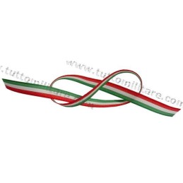 Nastro Tricolore Italia 10 mm