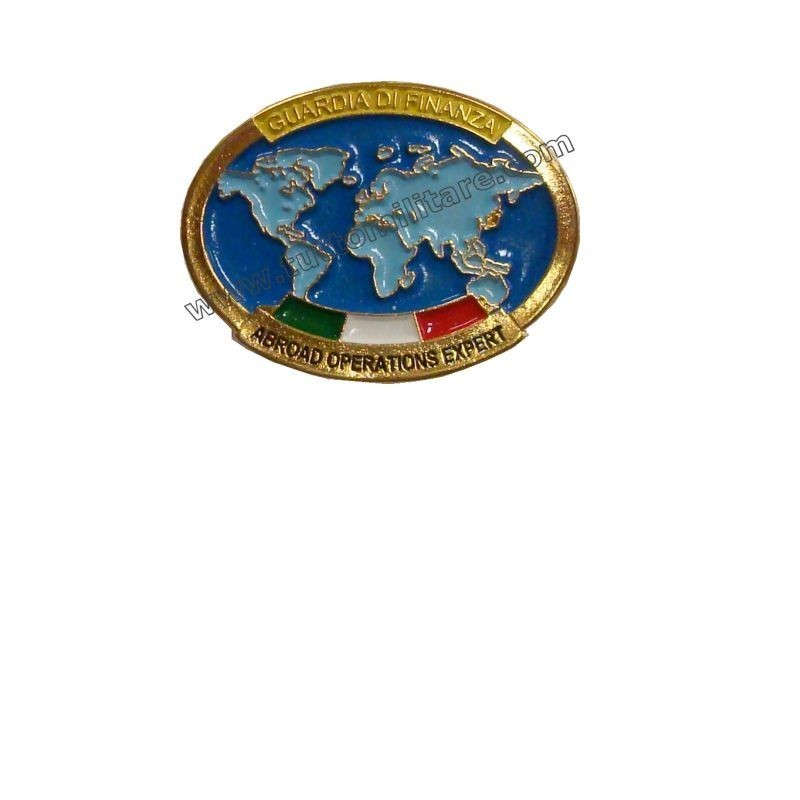 Distintivo Abroad Operations Expert Guardia di Finanza