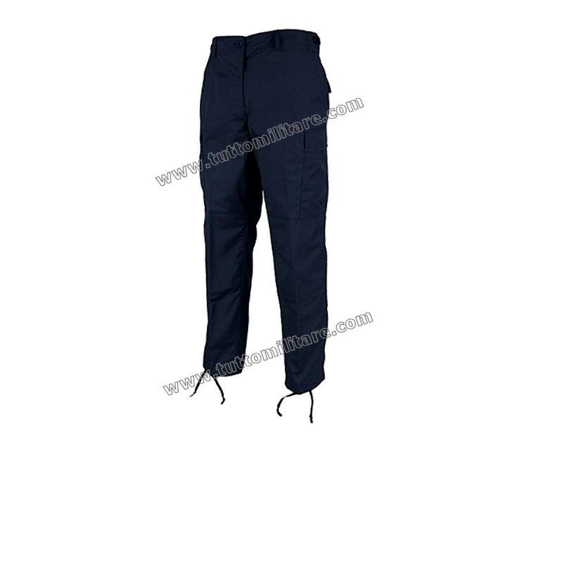 Pantaloni Militari US Blue Navy a Sei Tasche in Twill