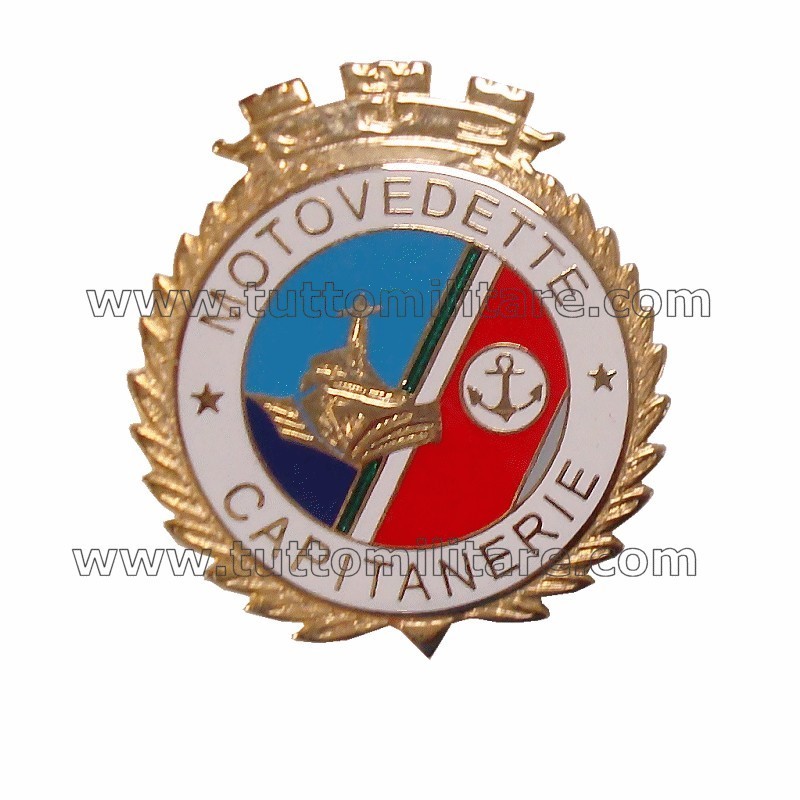 Distintivo Motovedette Capitanerie