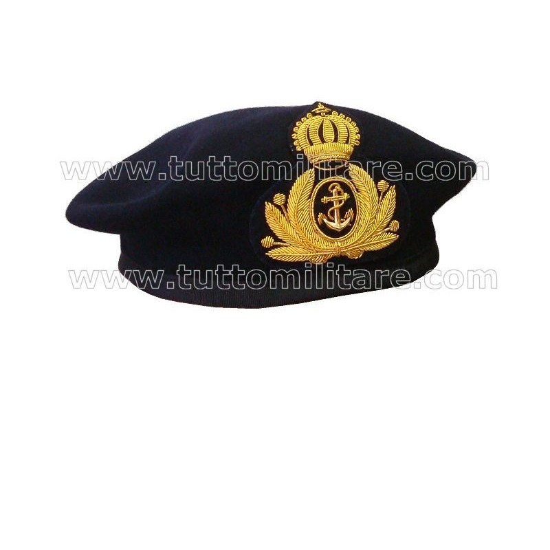 Basco con Fregio Regia Marina Militare Basco con Fregio Regia Marina Militare