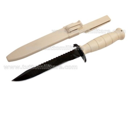 Coltello Glock 81 Tan Lama Seghettata