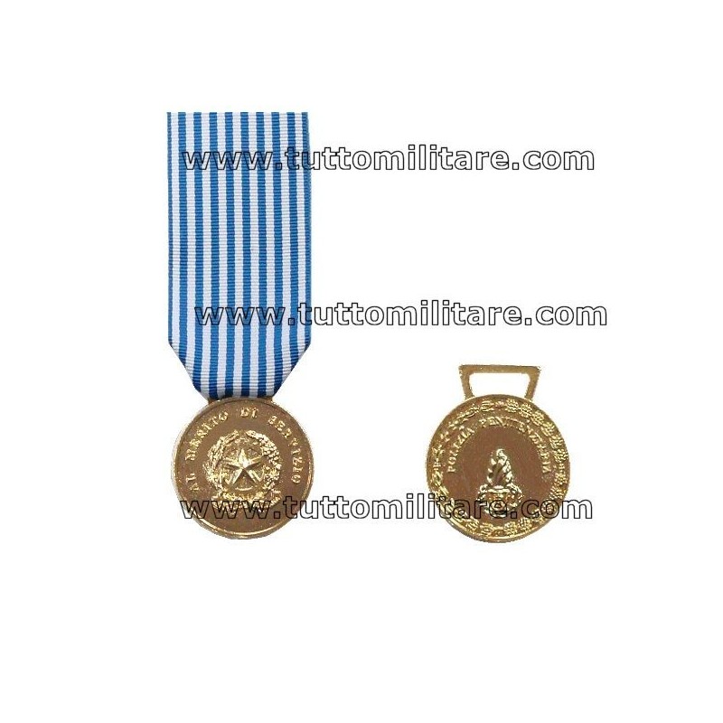 Medaglia Oro al Merito di Servizio Polizia Penitenziaria