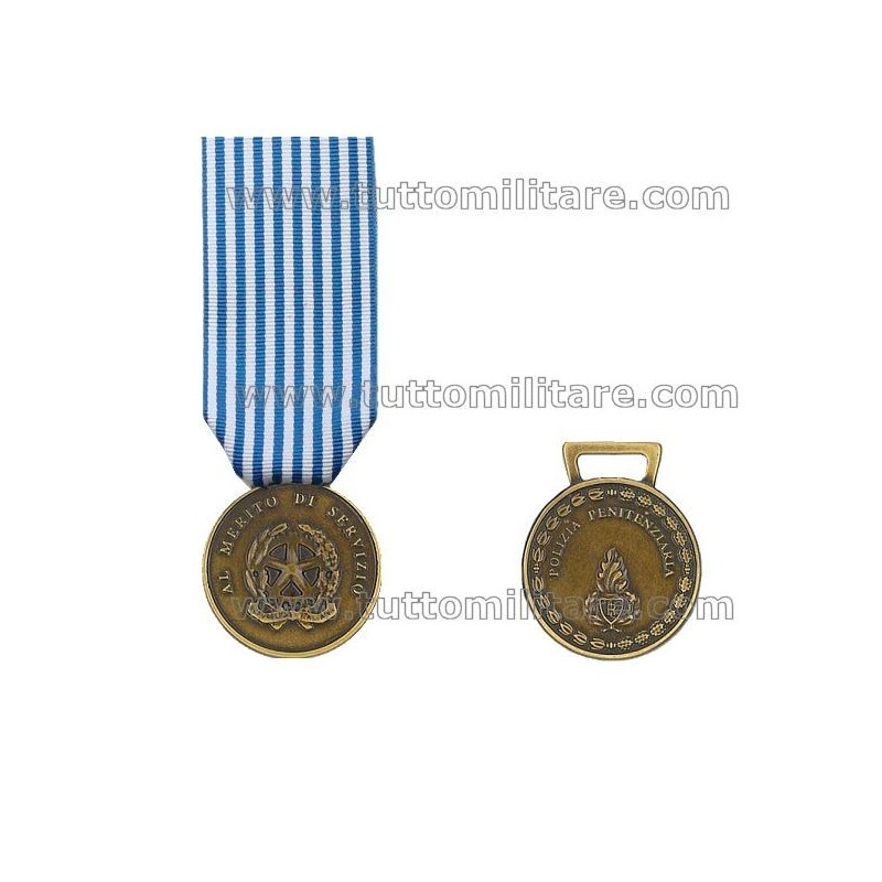 Medaglia Bronzo al Merito di Servizio Polizia Penitenziaria