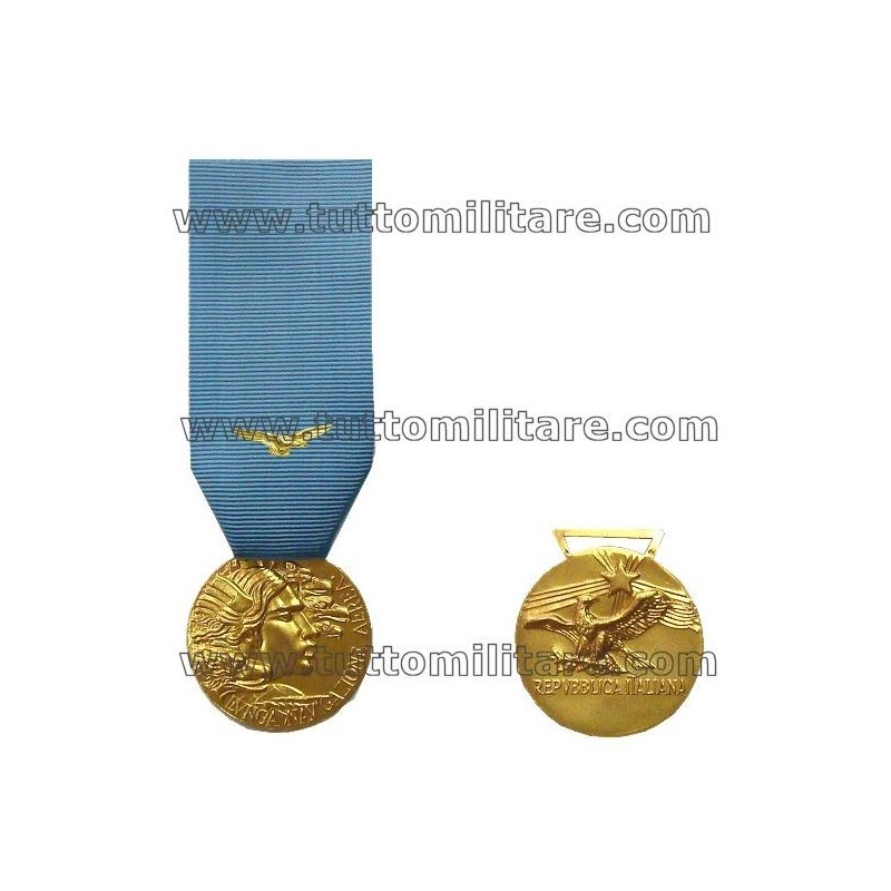 Medaglia Lunga Navigazione Aerea 20 Anni Oro