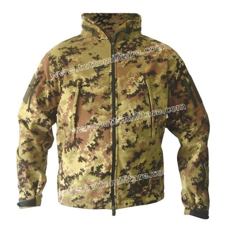 Soft Shell Vegetato Giubbino Windstopper Waterproof