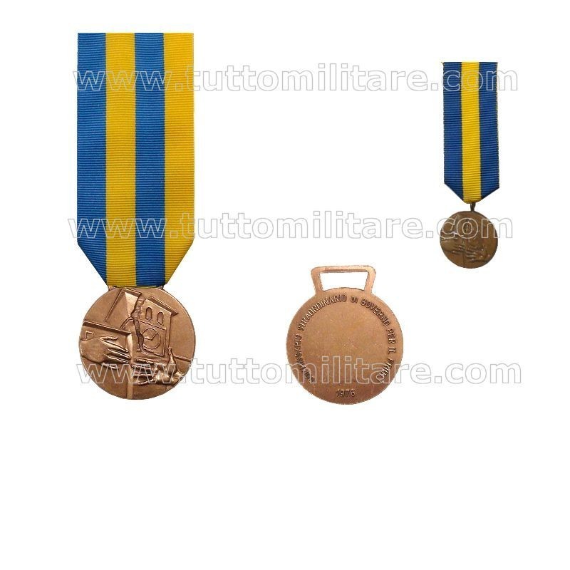 Medaglia Terremoto Friuli Medaglia Terremoto Friuli