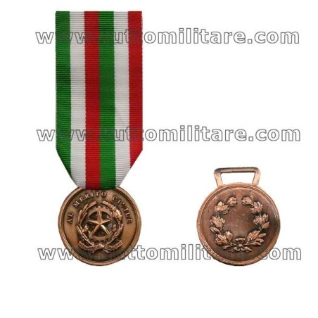 Medaglia Merito Civile Bronzo