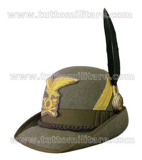 Cappello Alpino Ufficiale Inferiore Artiglieria Alpina