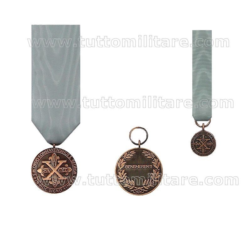 Medaglia Bronzo Ordine Costantiniano San Giorgio Medaglia Bronzo Ordine Costantiniano San Giorgio