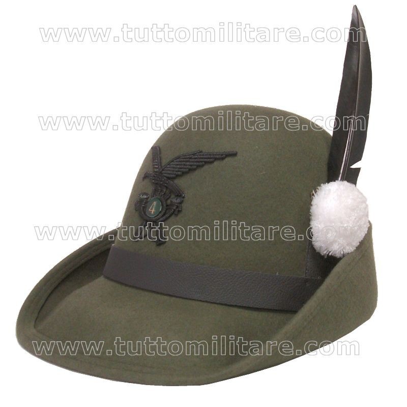 Cappello Truppa 4° Alpini Battaglione Mondovì