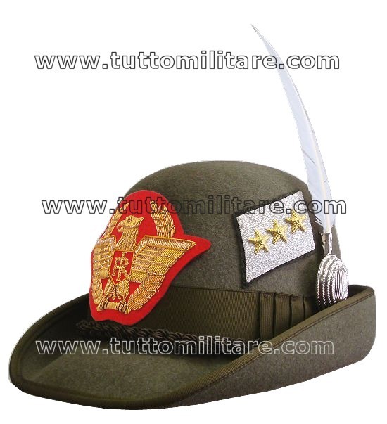 Cappello Alpino Generale di Corpo d'Armata