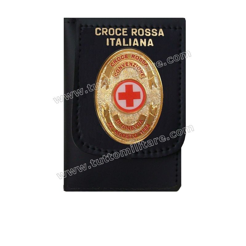 Portafogli Croce Rossa Italiana Convenzione di Ginevra 