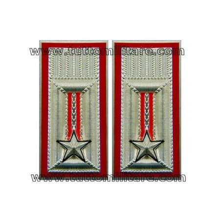 Alamari Metallo Camicia Ufficiali Carabinieri