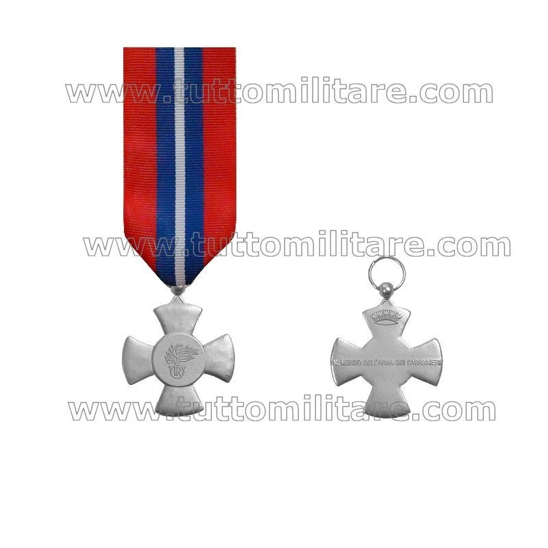 Croce Argento Merito Arma Carabinieri