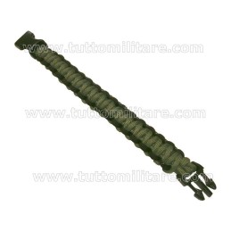 Braccialetto Paracord Double Cobra OD-Black