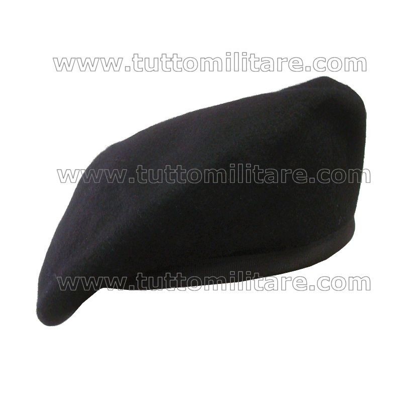 Basco Canadese Nero Bordo Gross Grain