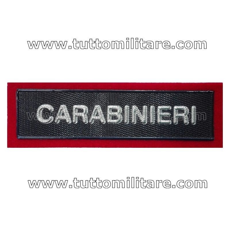 Targhetta Plastica Polo Carabinieri