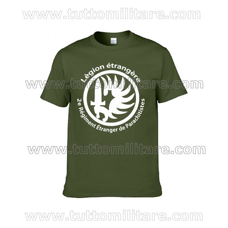 Tshirt Legione Straniera Francese Verde