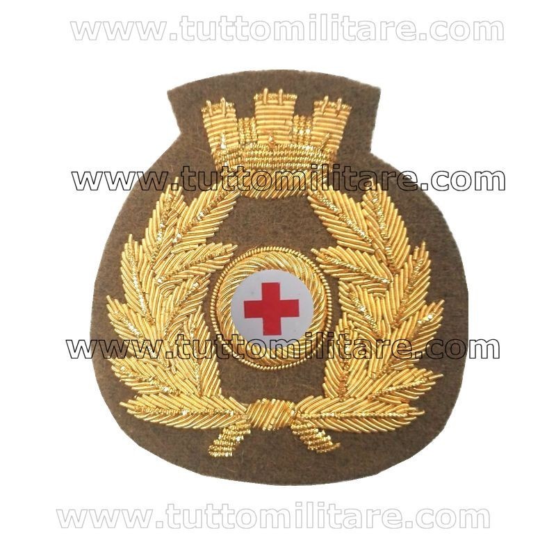 Fregio Ricamato Corpo Militare Croce Rossa