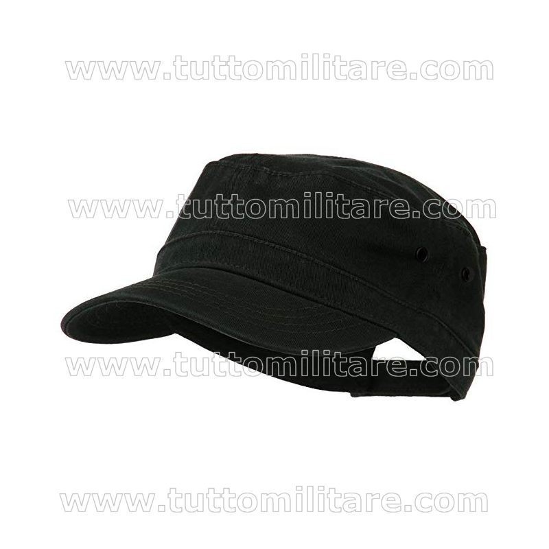 Atlantis Army Black Cap