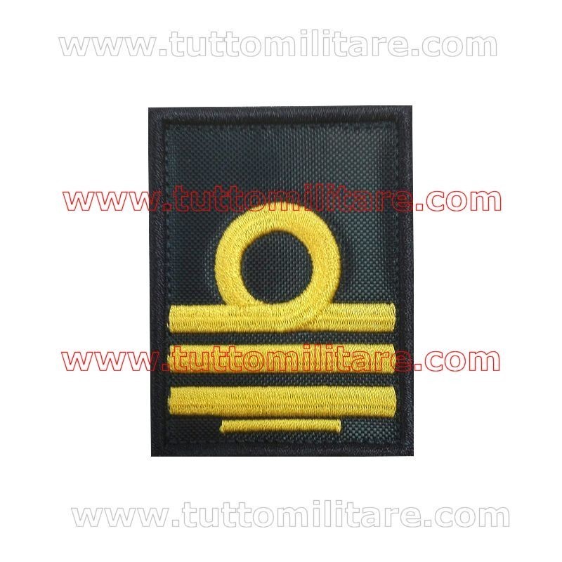 Qualifica Velcro Blu Primo Tenente di Vascello Marina Militare