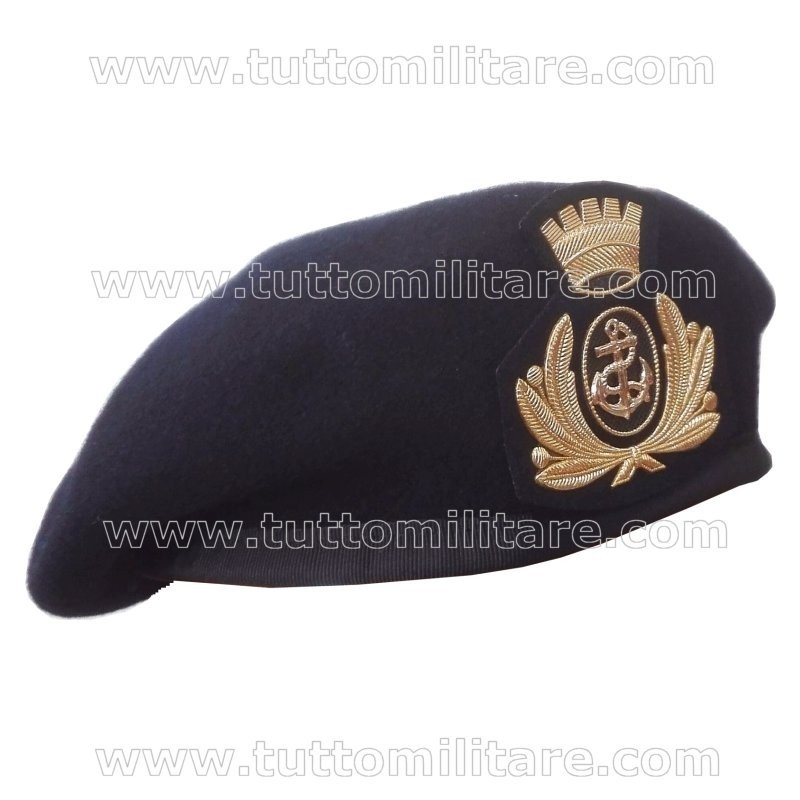 Basco con Fregio Plastica Marina Militare