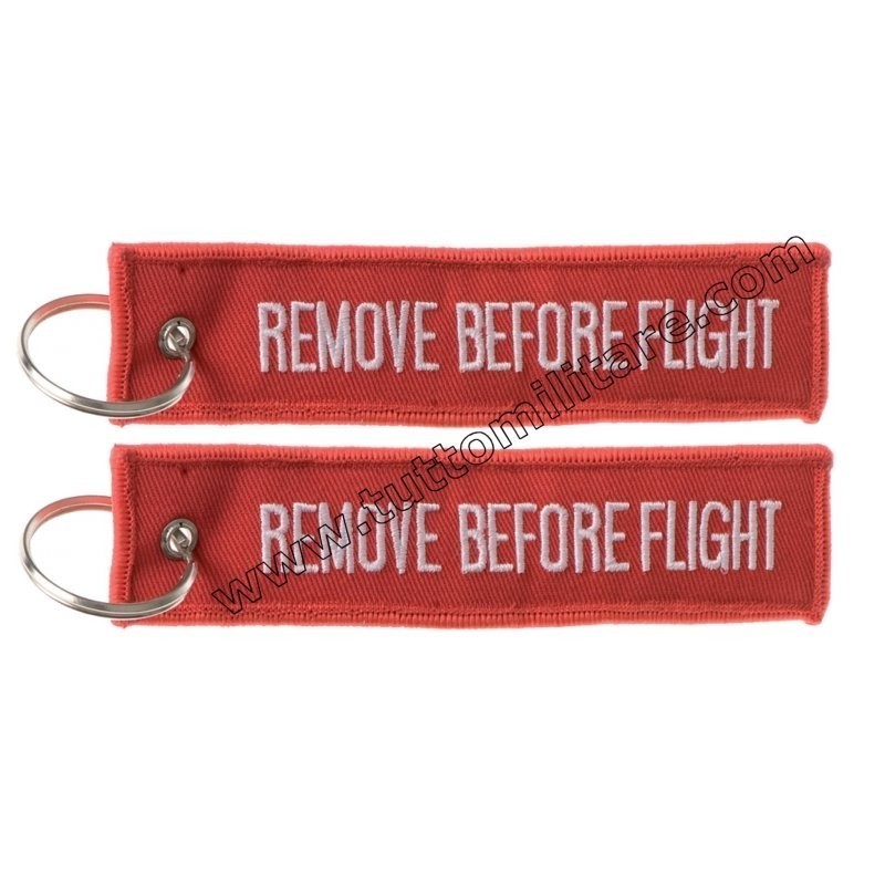 Portachiavi Remove Before Flight 