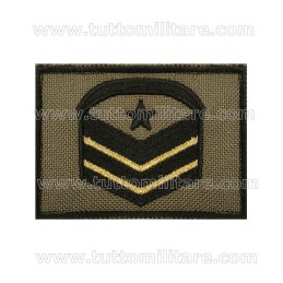 Grado Velcro Caporal Maggiore Capo Scelto Qualifica Speciale Esercito