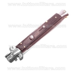 Coltello a Scatto Manico Palissandro Stiletto Italiano