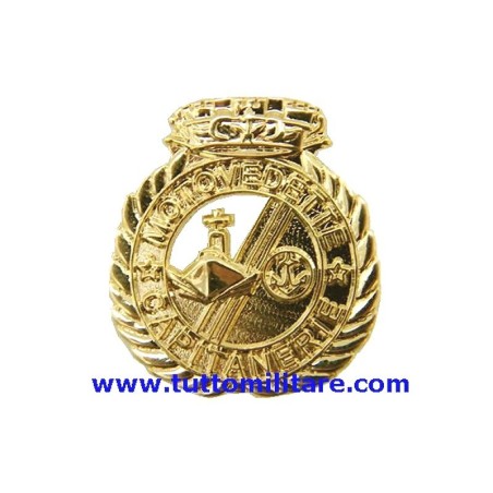 Distintivo Guardia Costiera 5 anni Imbarco Marina Militare
