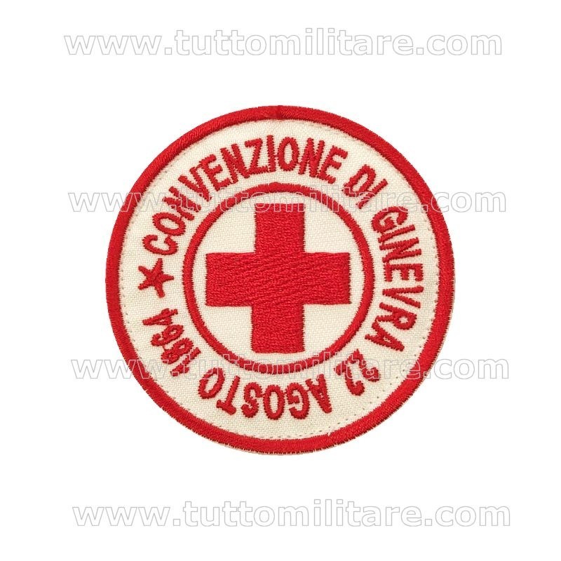 Scudetto Croce Rossa Convenzione di Ginevra