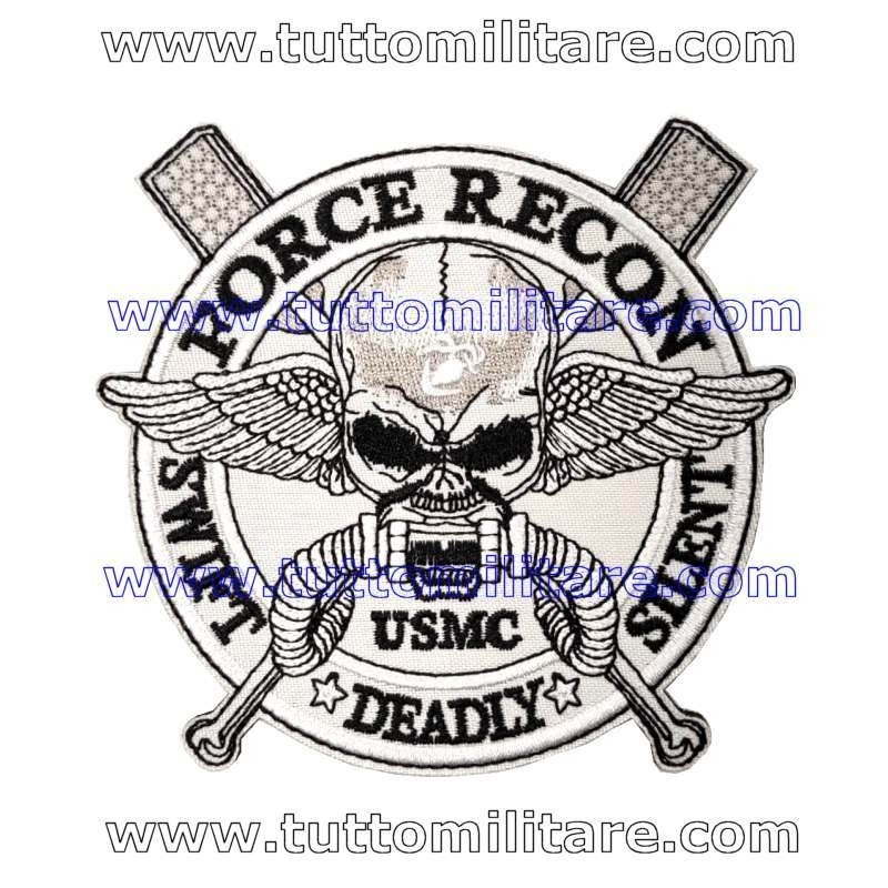 Patch USMC Force Recon Swift Silent Deadly