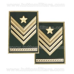 Gradi Metallo Sergente Maggiore Capo Qualifica Speciale Esercito