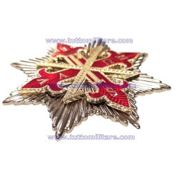 Placca Cavaliere Grado di Merito Ordine Costantiniano di San Giorgio