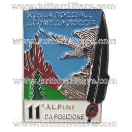 Distintivo 11° Raggruppamento Alpini da Posizione