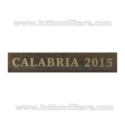 Fascetta Metallo CALABRIA 2015
