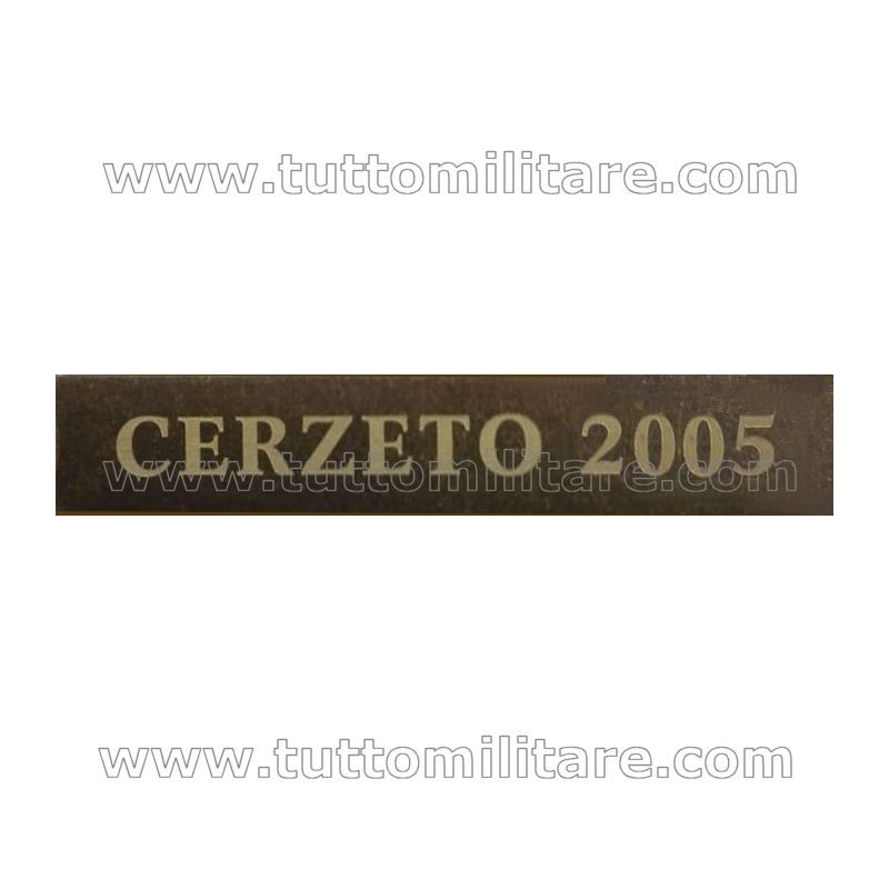 Fascetta CERZETO 2005
