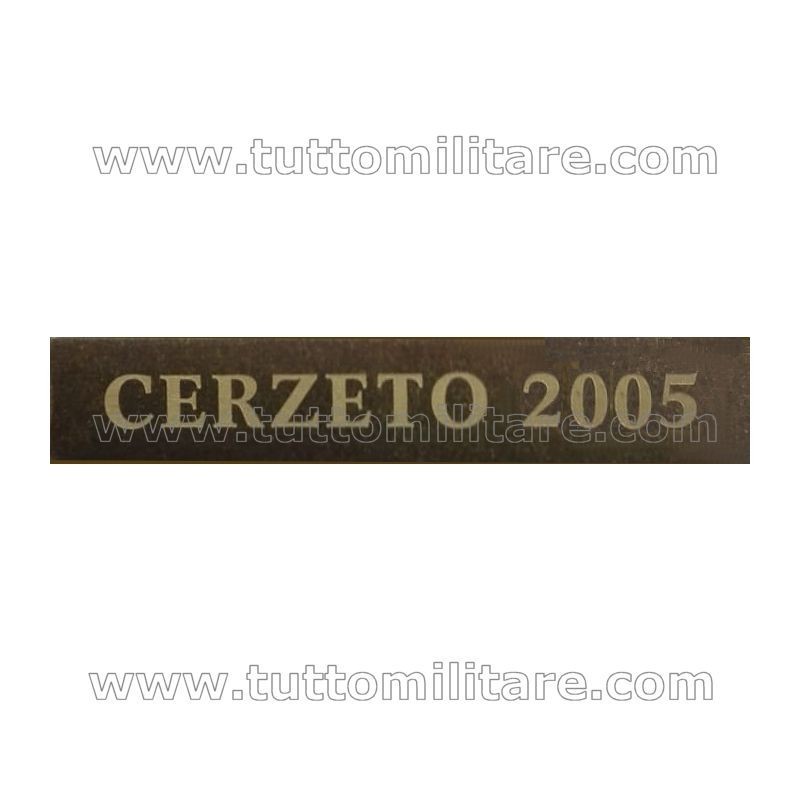 Fascetta CERZETO 2005