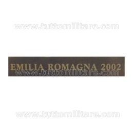 Fascetta Metallo Emilia Romagna 2002