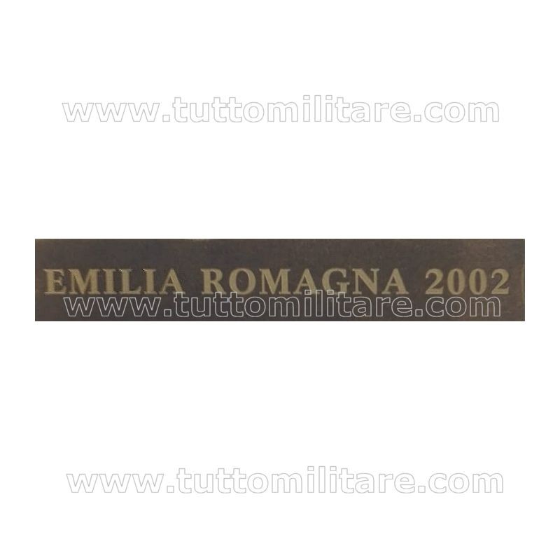 Fascetta Metallo Emilia Romagna 2002
