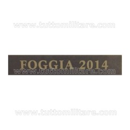 Fascetta Metallo FOGGIA 2014