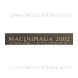 Fascetta Metallo Macugnaga 2002