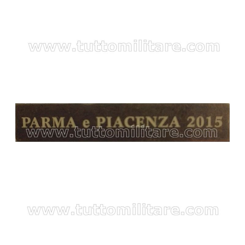 Fascetta Metallo PARMA PIACENZA 2015