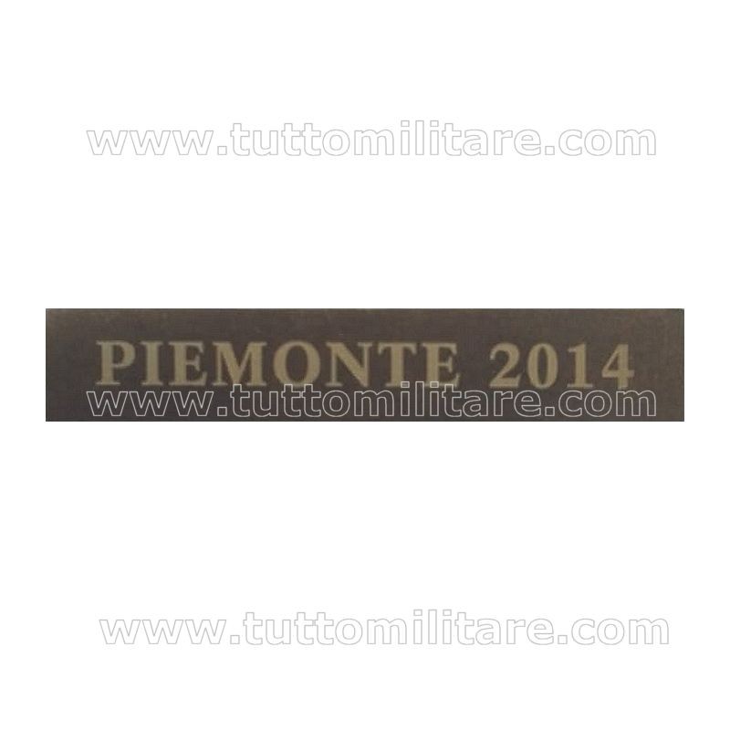 Fascetta Metallo PIEMONTE 2014