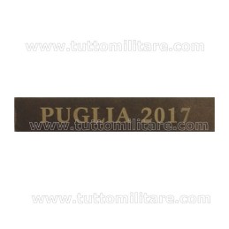 Fascetta Metallo PUGLIA 2017
