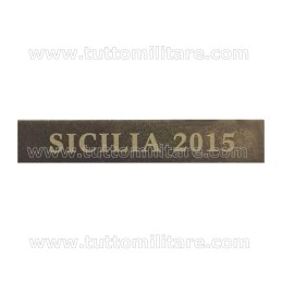 Fascetta Metallo SICILIA 2015