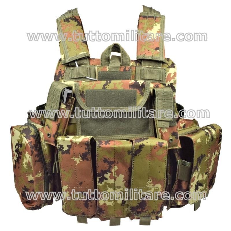 Gilet Tattico Vegetato Brigade Gilet Tattico Vegetato Brigade