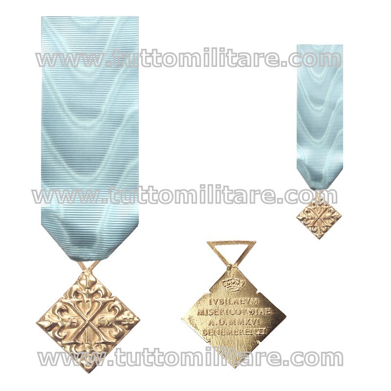 Medaglia Giubilare Oro Ordine Costantiniano di San Giorgio Medaglia Giubilare Oro Ordine Costantiniano di San Giorgio