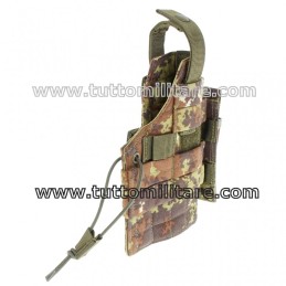 Vista Posteriore Fondina Ambidestra Vegetata Vista Posteriore Fondina Ambidestra Vegetata